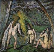 Paul Cezanne, Three Women Bathing